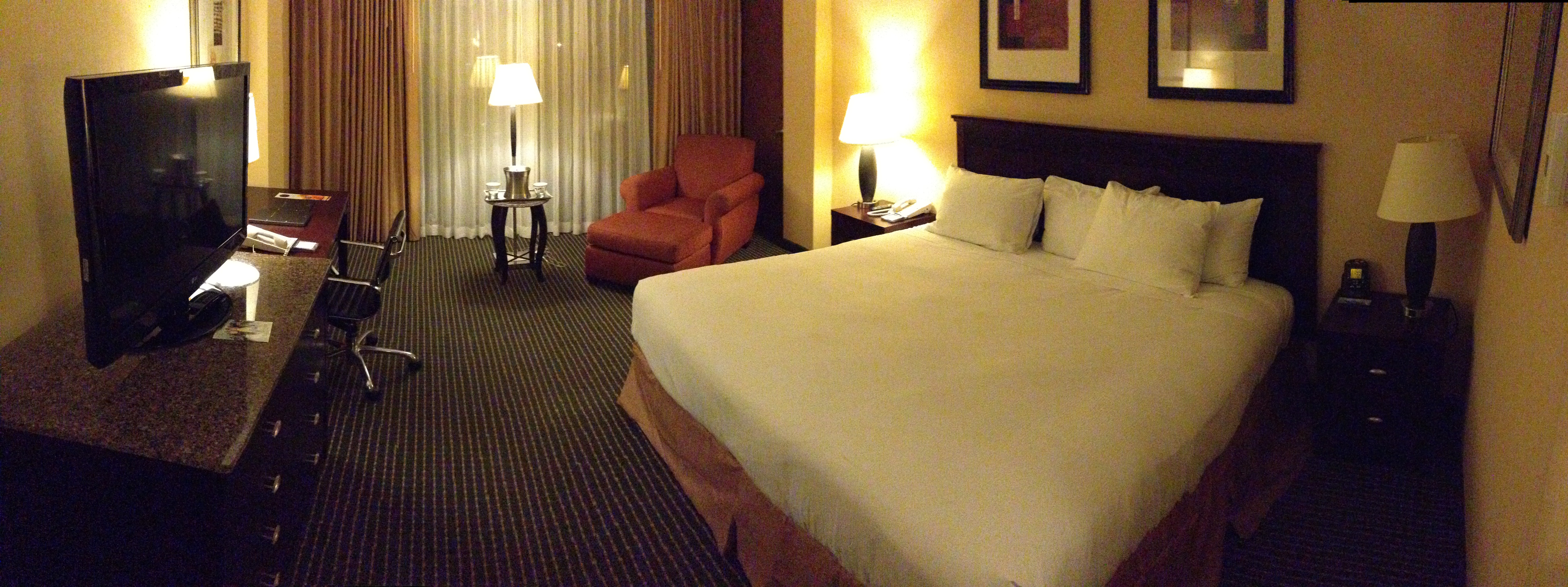 Another night at the road in luxury accommodations.