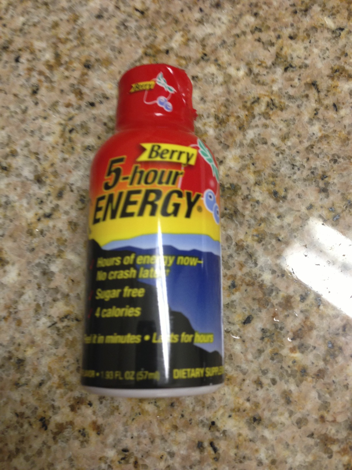 My first ever 5-hour Energy attempt.