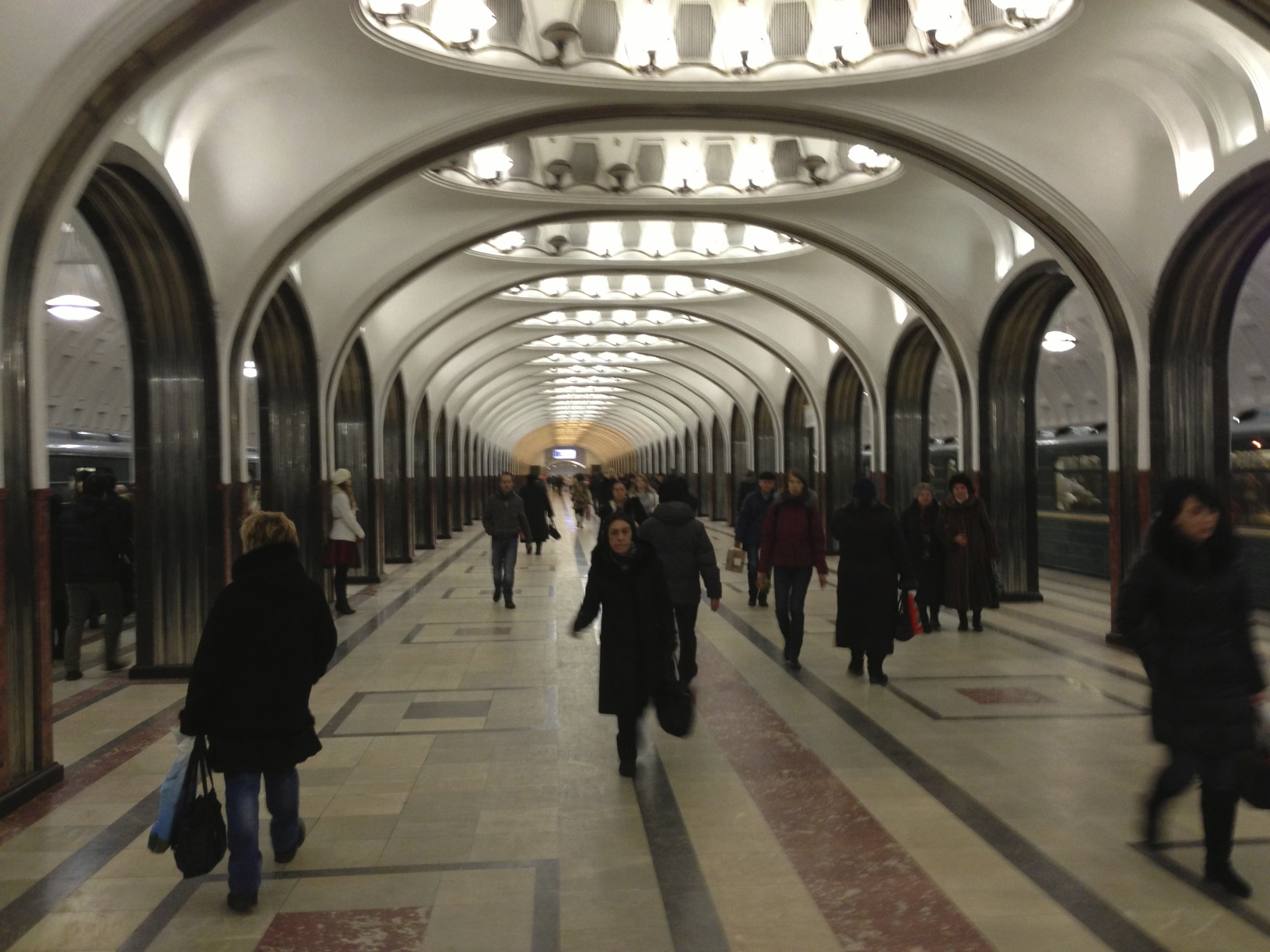 Moscow metro.