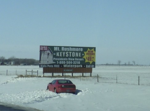 It was still technically winter in South Dakota.