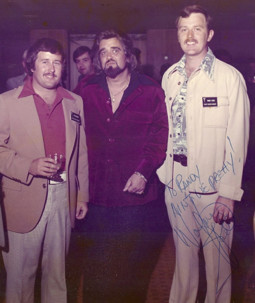 In business I had the chance to hang out with celebrities including Joey G. and Wolfman Jack!