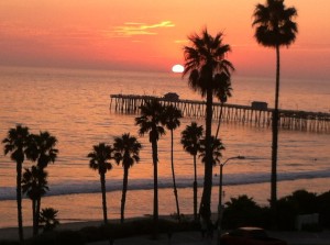 This view comes directly from our deck in San Clemente, California