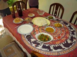 It was guite the spread of traditional Sri Lankan food.