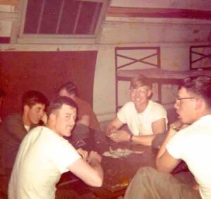 Playing cards in Marines 1972