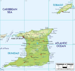 Trinidad-physical-map