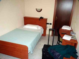milan hotel room