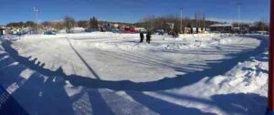 vallee jonction ice track pano