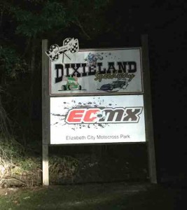 Dixieland Speedway sign