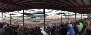 delaware county fair panoramic grandstand