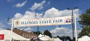 Illinois state fair sign