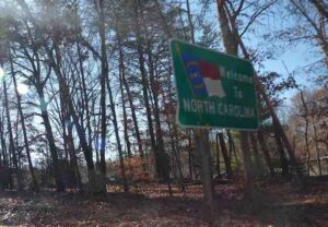 north carolina state sign