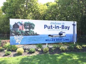 put in bay sign