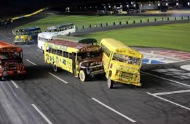 school bus racing