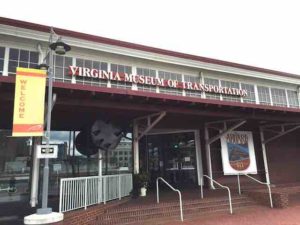 virginia museum of transportation sign