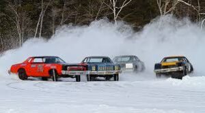 automobile ice racing
