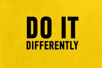 do it differently