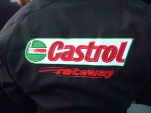 castrol raceway sign