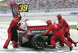nascar pit stop for gas