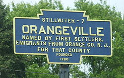 Orangeville,_PA_Keystone_Marker