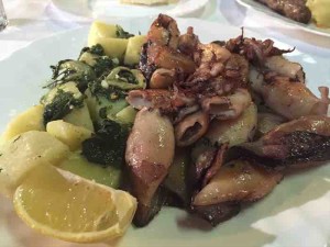 grilled calamari belgrade