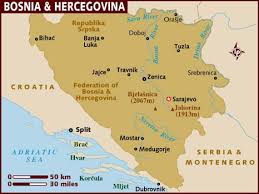 bosnia map