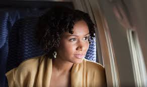 woman airline passenger
