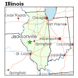 jacksonville-illinois-map