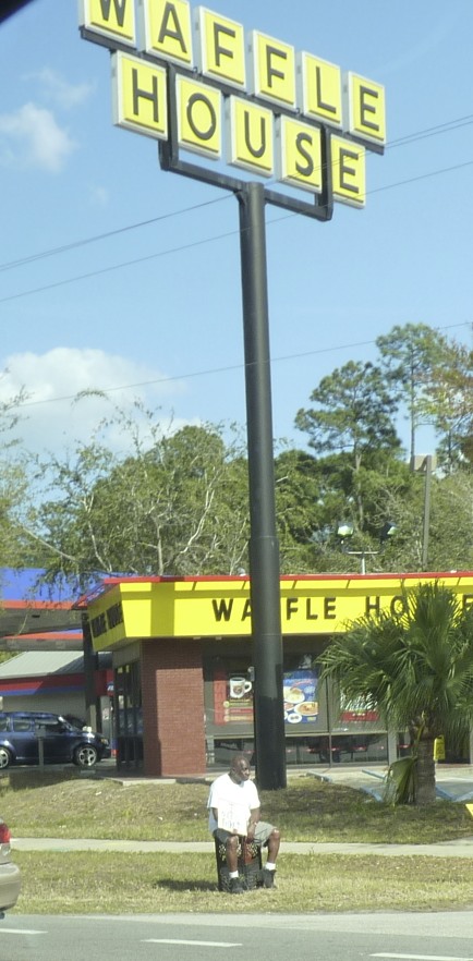 These folks do better with waffles than directions.