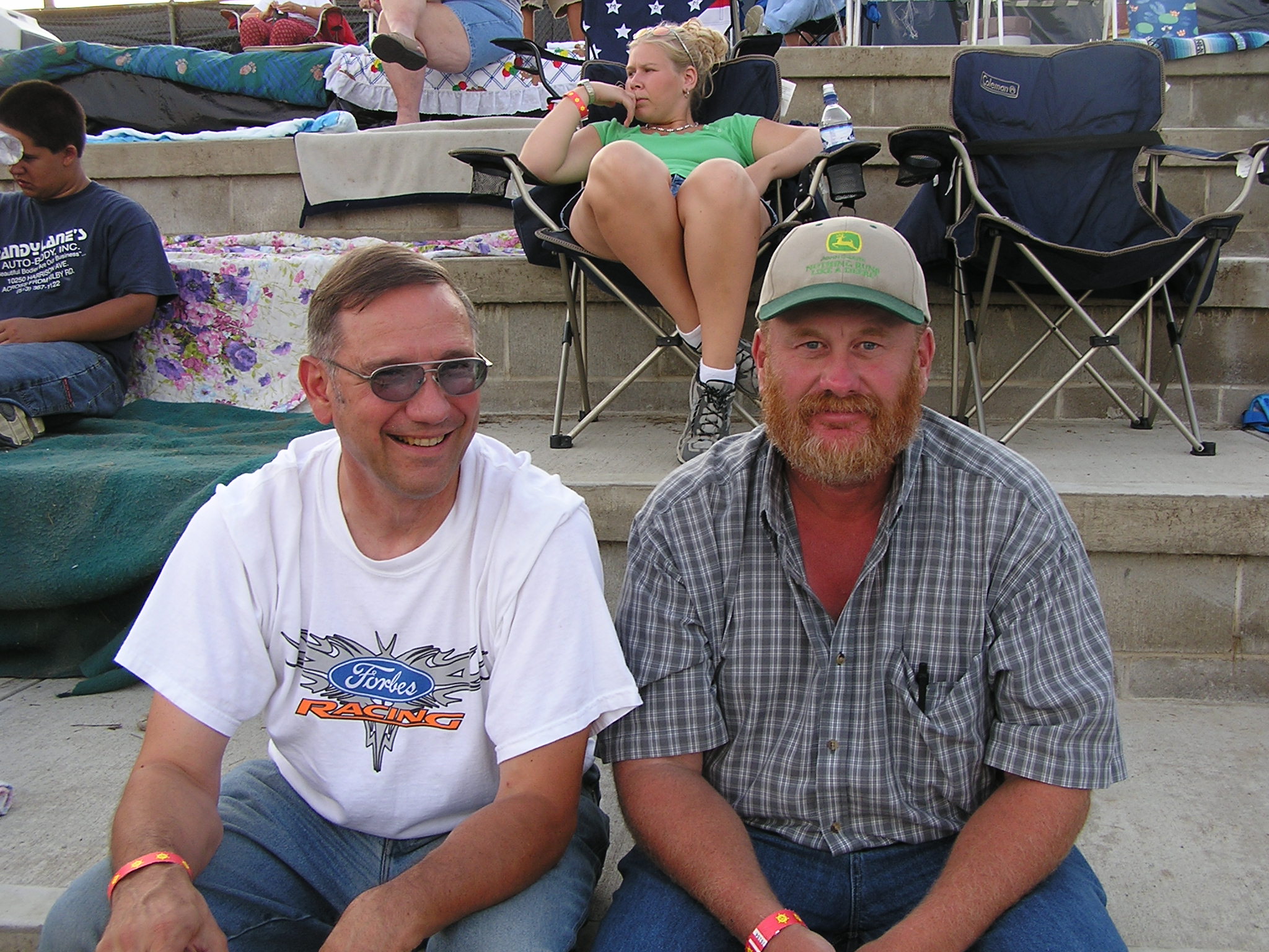 Ed and his pal Roger Ferrell.