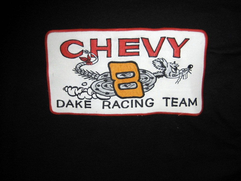 Dake racing team patch (Vern Naley collection). 