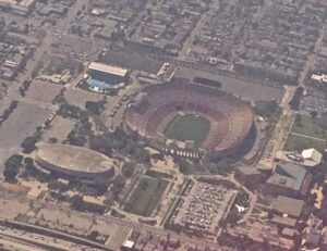 Hello Los Angeles Memorial Coliseum. We'll be seeing you soon.