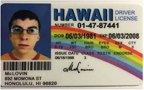 Hawaii driver license что это