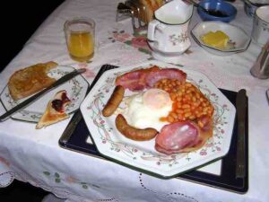 My traditional Irish breakfast was delicious as always.