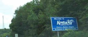 kentucky state sign