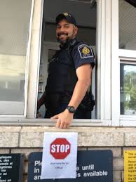 Canadian border patrol officer