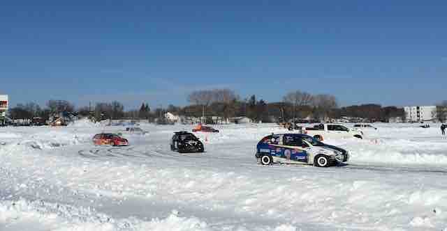 Lake Winnipeg Gimli Ice Track Randy Lewis