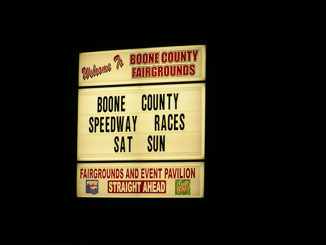 Boone County Fairgrounds Randy Lewis